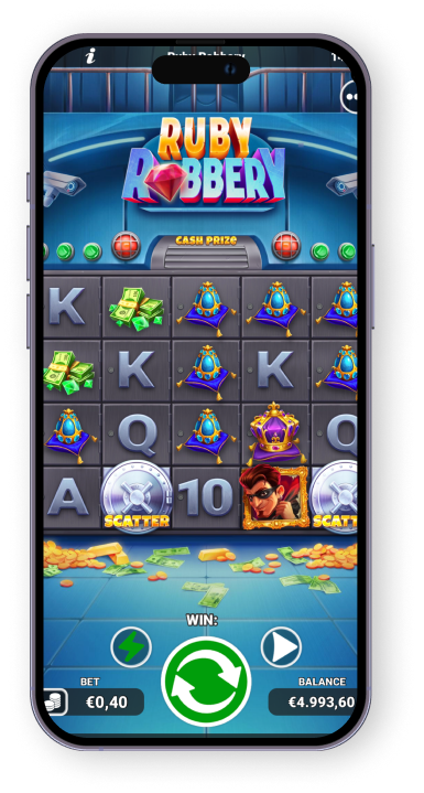 Slot game Ruby robbery