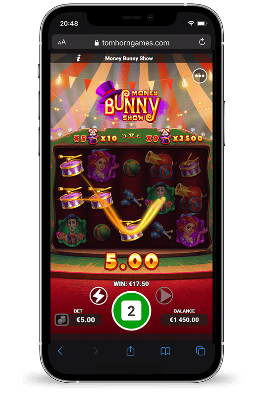 All Wins Free Spins Money Bunny Show