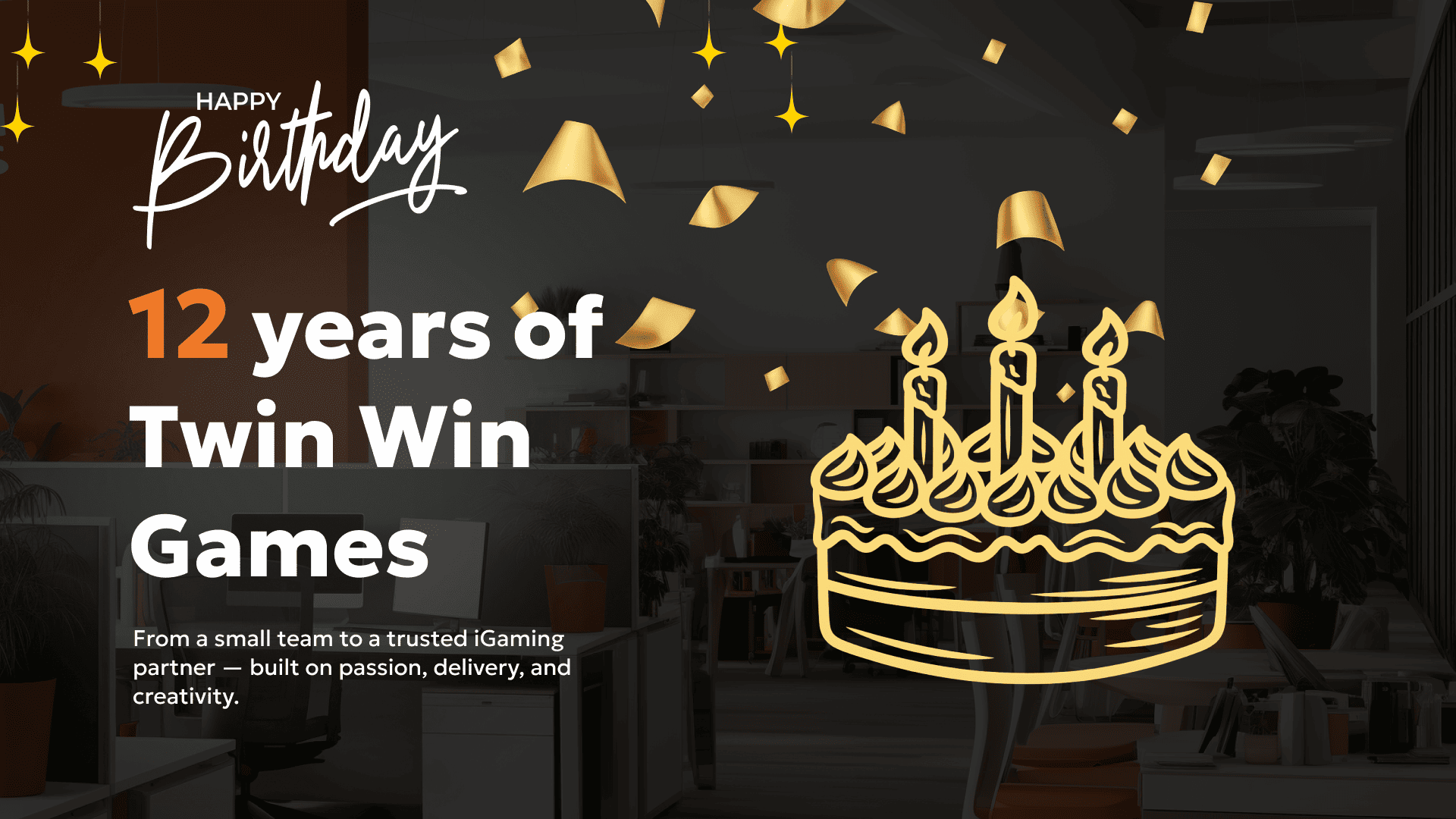 Twin Win Games Celebrates 12 Years of Innovation in iGaming