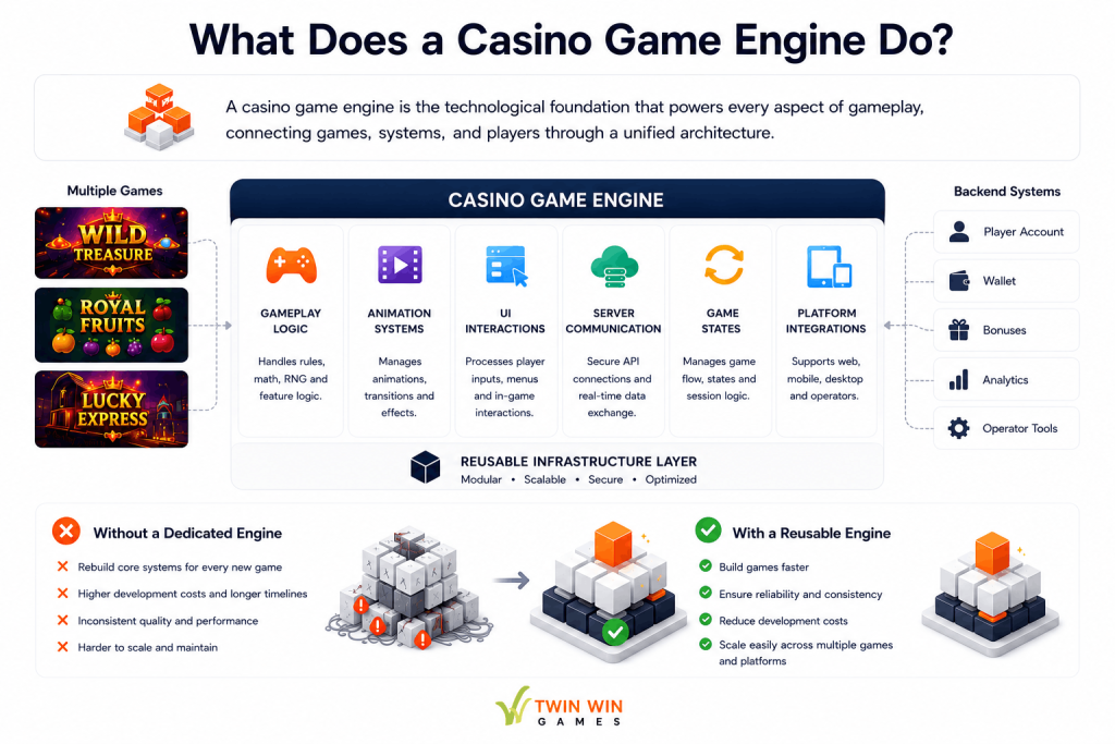 What Does a Casino Game Engine Do? Core Systems and Components Explained