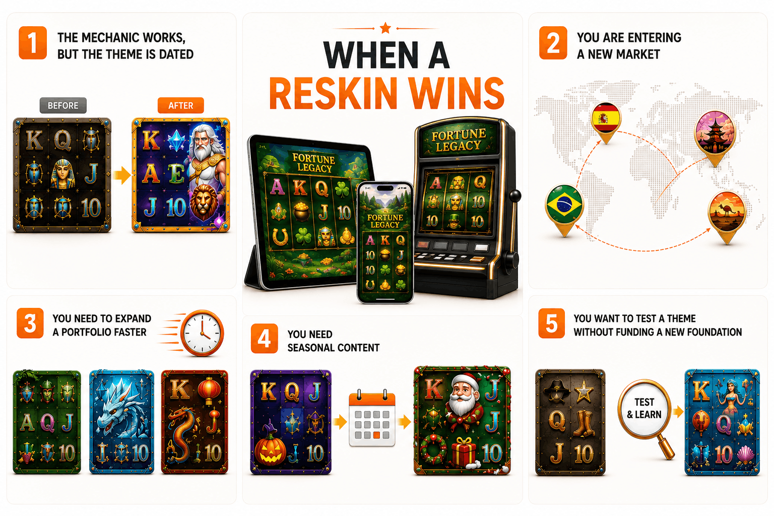 Slot Game Reskin advantages