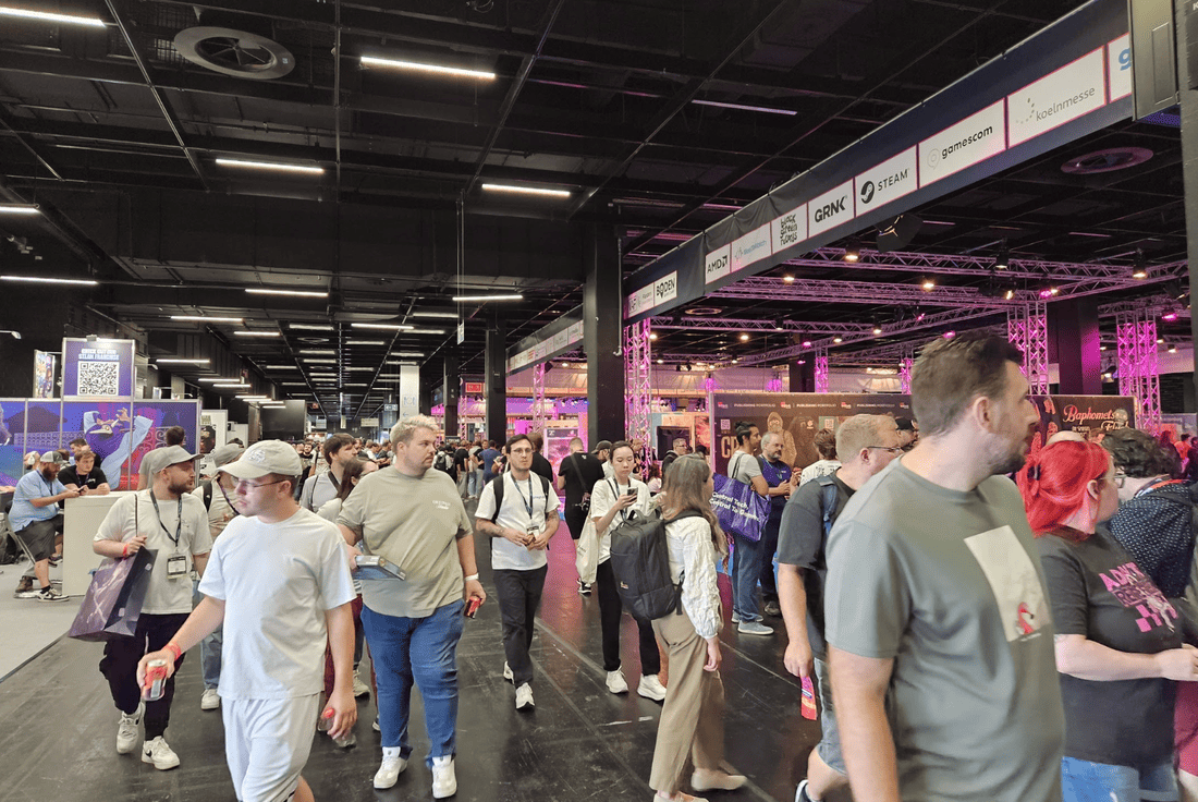 Gamescom hall
