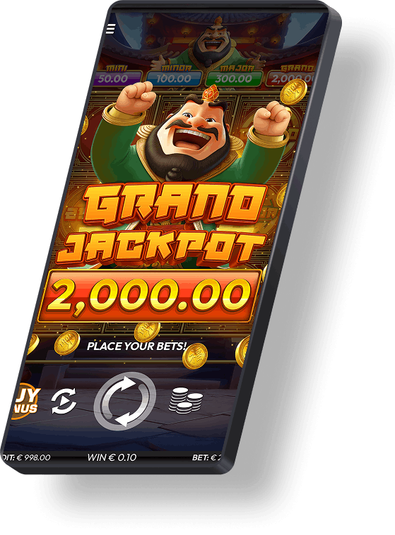 Jackpot feature development in Slot game