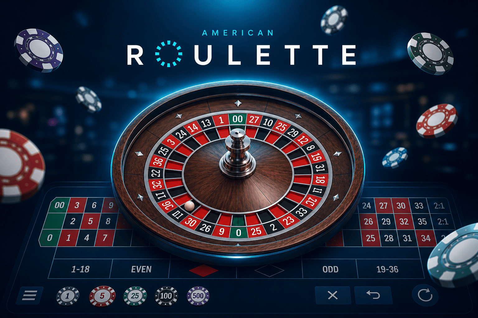 American Roulette — Full-Cycle HTML5 Casino Game Development