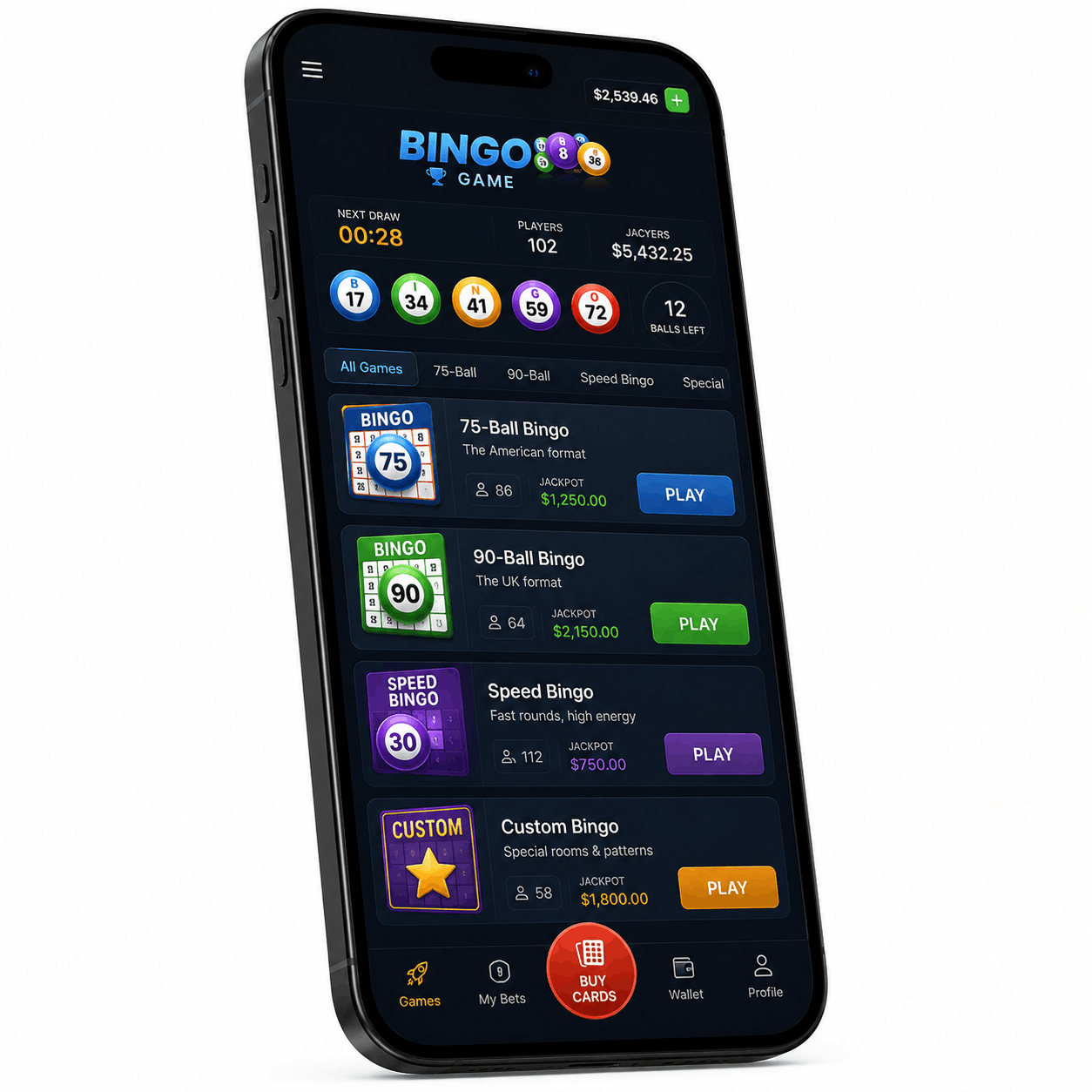 Custom Online Bingo Software