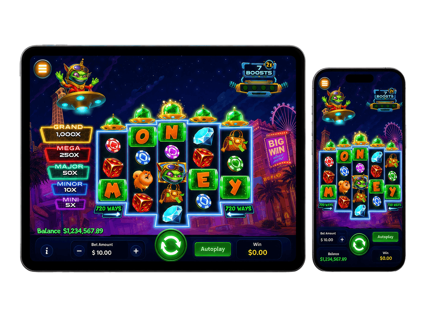 Slot Game Creation Example by Twin Win Games