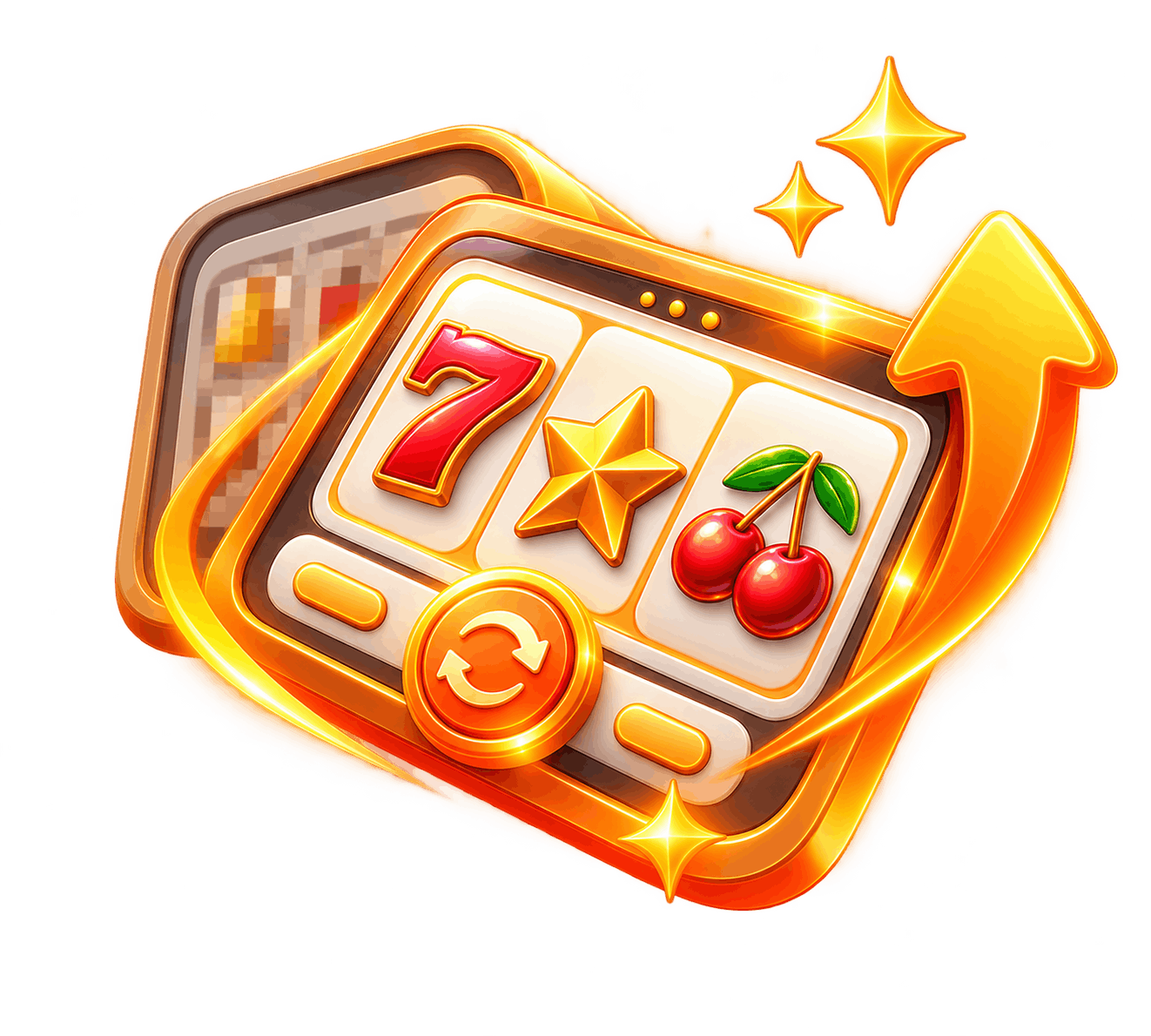 Slot game visual redesign